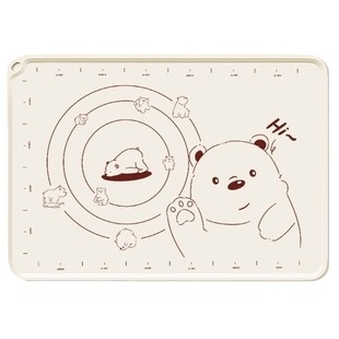 硅胶揉面垫擀面杖家用三件套加厚食品级和面板垫子切面刀烘焙案板