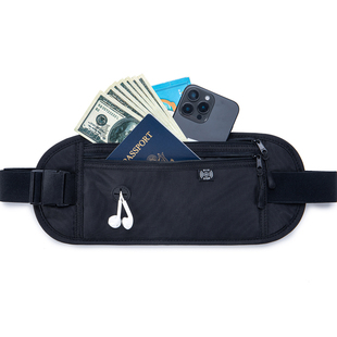 丹麦梵勒运动腰包防盗刷跑步防水多功能旅行户外男女款骑行手机袋