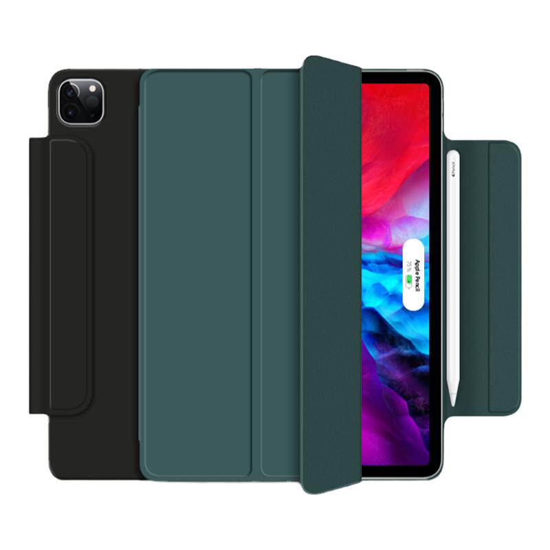 适用苹果2020新款iPad保护套带笔槽ipad pro11保护壳迷你6平板电脑air4双面夹超薄2021 mini防弯