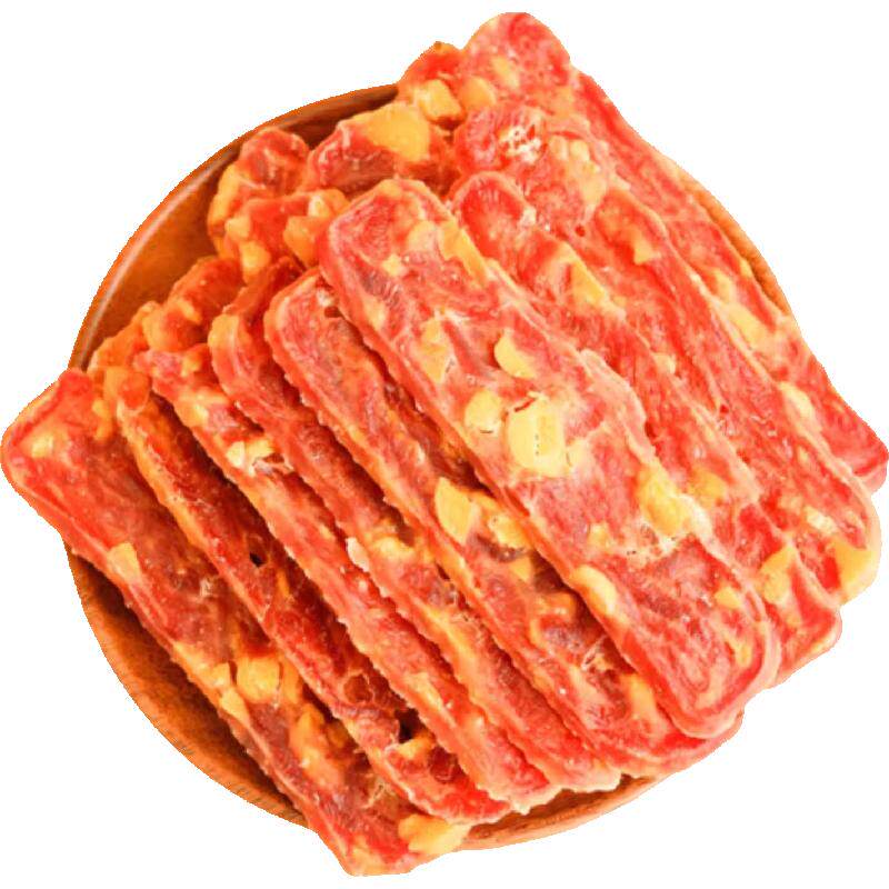 整箱狗狗零食蛋黄鸭肉切片