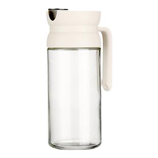 FaSoLa玻璃油壶不挂油家用厨房大容量酱油壶醋瓶自动开合重力油瓶