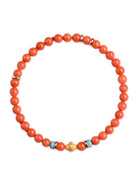 天然南红蜜蜡绿松石手链女款原创小众手串转运珠本命年女士礼物