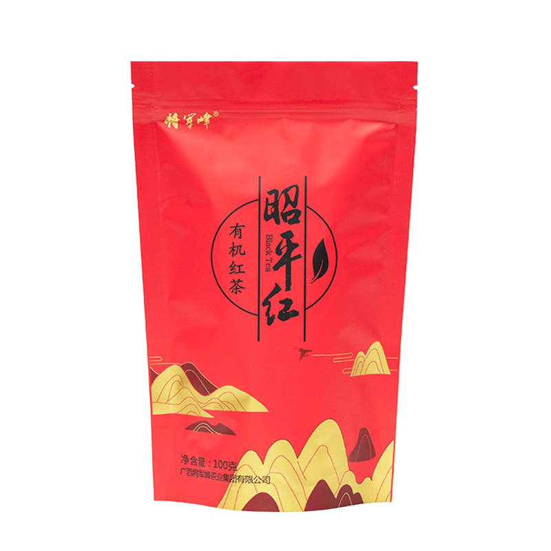 2024茶将军峰昭平红有机红茶广西特产茶叶蜜浓香型一级红茶100g