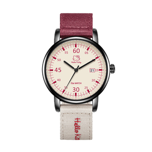 hellokitty联名手表女款电子表三丽鸥初中高中学生石英机械表情侣