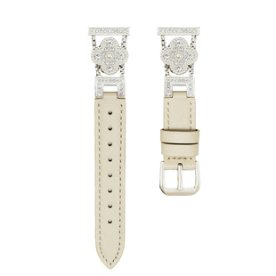 QALUO〔裸眼爆闪〕星芒小牛皮适用华为手表watchGT6/gt5/fit3/4pro表带gt3/2pro高级感荣耀watch4真皮女表带