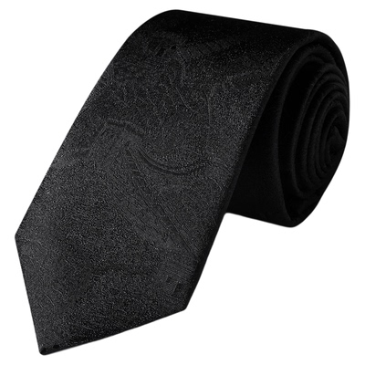 WILLIAMMILTON国潮长城真丝领带