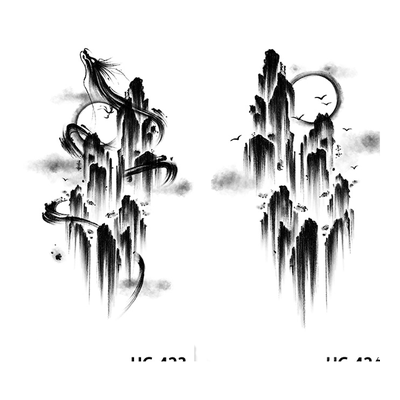 草本纹身贴防水持久15天