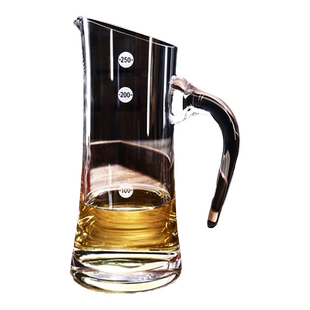 白酒玻璃分酒器带刻度感红酒洋酒专用2025新款专用醒酒器家用高级