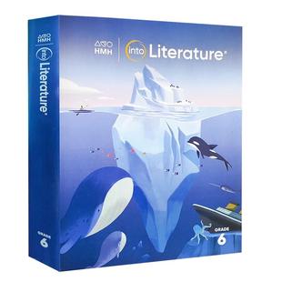 进口英文版美国霍顿米夫林HMH中学文学阅读学生书Into Literature Student Edition Softcover Print Grade 6 六年级 校区团购优惠