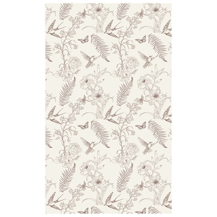 法式奶油风衣柜推拉门改造贴纸玻璃移门衣橱壁纸自粘墙纸不透底厚