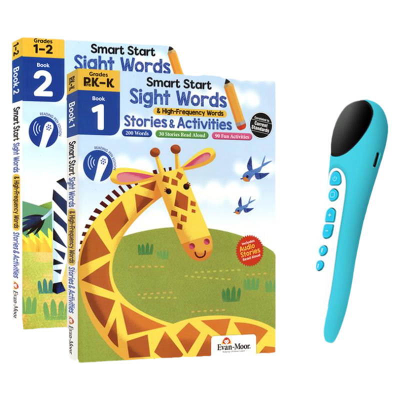 点读版Evan Moor Smart Start Sight Words 高频词练习册 High Frequency W