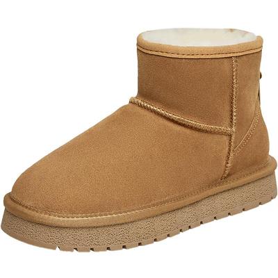 2023短靴天美意雪地靴