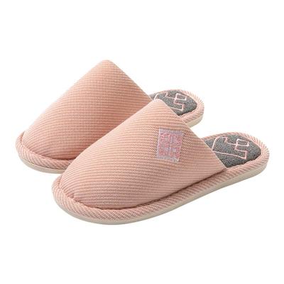 PVC中国风防滑保暖棉拖鞋送礼品