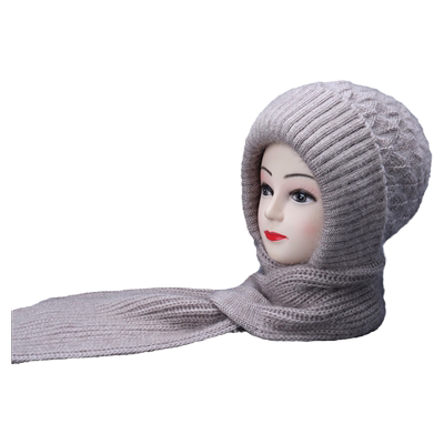 巧米莎毛线帽逛街优雅女冬季保暖