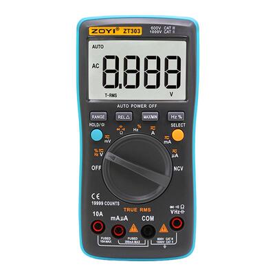 众仪电测万用表数字四位半维修