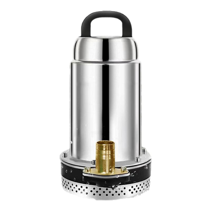 無(wú)線遙控充電抽水泵菜地澆菜家用電動(dòng)灌溉鋰電便攜式大功率潛水泵