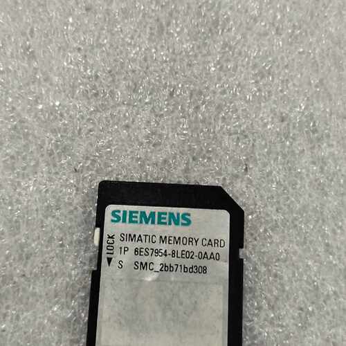 SIMATIC存储卡，型号6ES7954-8LE02-