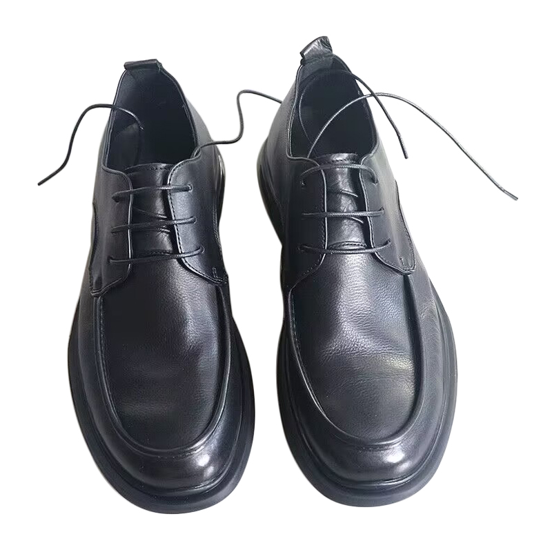 如若无物感！胎摔牛皮轻薄透气！羊皮里通勤商务休闲皮鞋工作正装