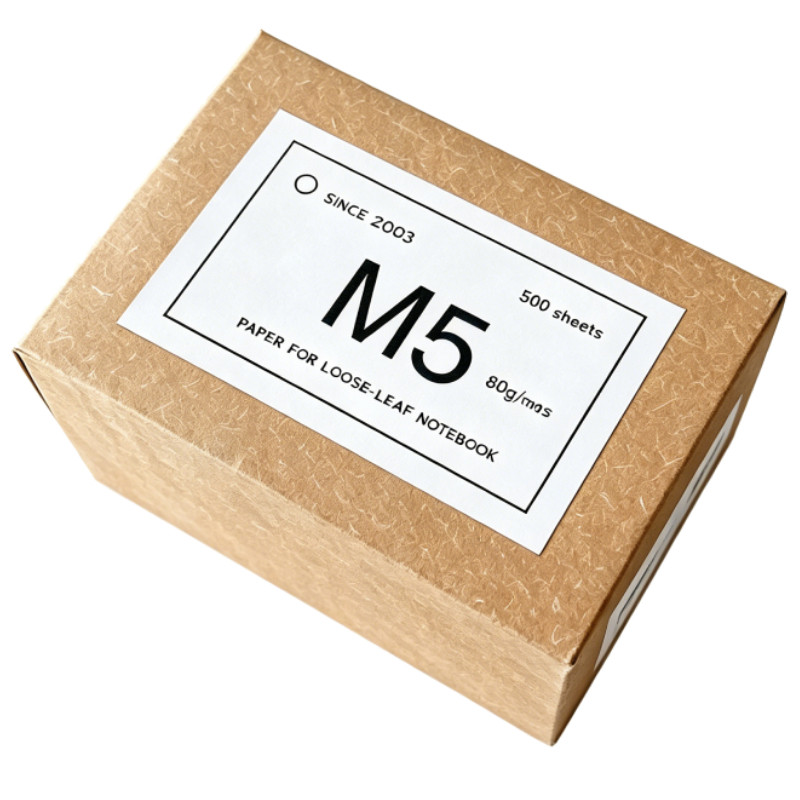M5 A6P A6奇葩A5FC纸砖500张 便签纸手帐活页内页纸DIY手账内芯