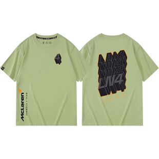 兰多·诺里斯2025F1世界冠军Norris周边外套LN4车迷短袖T恤衫男女