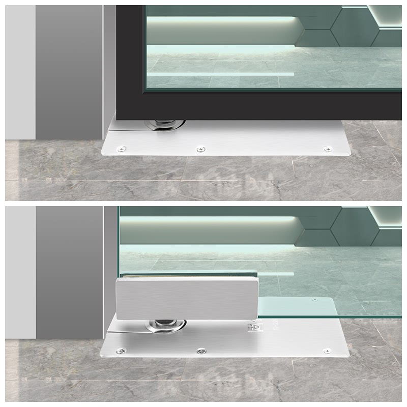 玻璃门地弹簧重型定位缓冲818地弹簧无框门有框门木门地弹璜配件