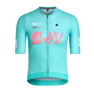 SYN Pro Team男女夏季公路车自行车速干衣高弹透气专业骑行服短袖