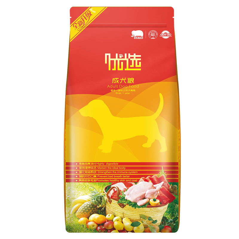 普贝斯成犬粮通用型营养天然
