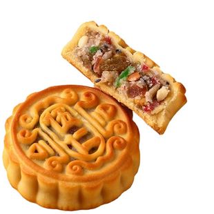 五仁月饼5斤老式青红丝广式月饼中秋散装伍仁黑芝麻糕点心传统