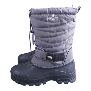 冬季户外雪地靴男子防滑防水保暖棉鞋抗零下30度防寒靴高筒雪地棉