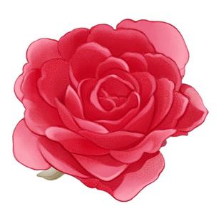 红玫瑰胸口纹身贴女士性感浪漫唯美防水持久遮盖大腿手腕可洗贴纸