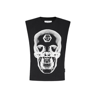 PHILIPP PLEIN 女士Skull时尚无袖T恤