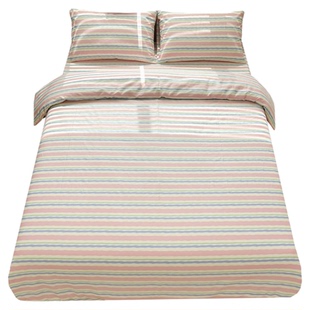 梦幻条纹四季可用纯棉床单单件全棉学生宿舍单人床笠可配三四件套