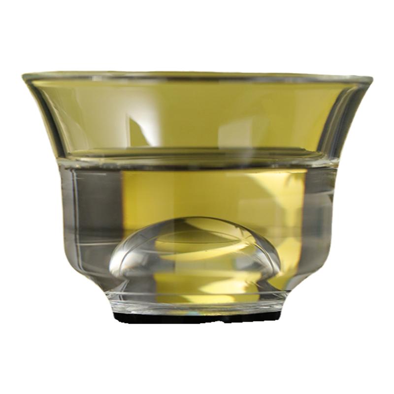禾器现代手工高硼硅耐热玻璃茶杯