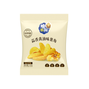 脆升升新品薯角酥脆新口味蒜香蜂蜜黄油味薯条休闲零食