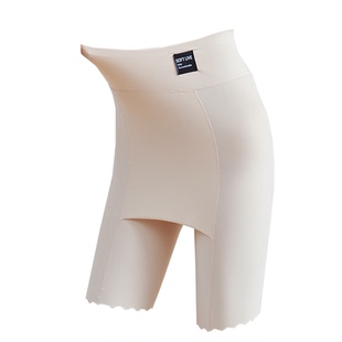 大码冰丝安全裤隔层遮挡三角区200斤五分不卷边夏季打底防走光女