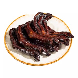 钱家香老卤鸭爪老卤味香辣味藤椒味鸭肉鸭爪鸭掌卤味休闲小零食jq