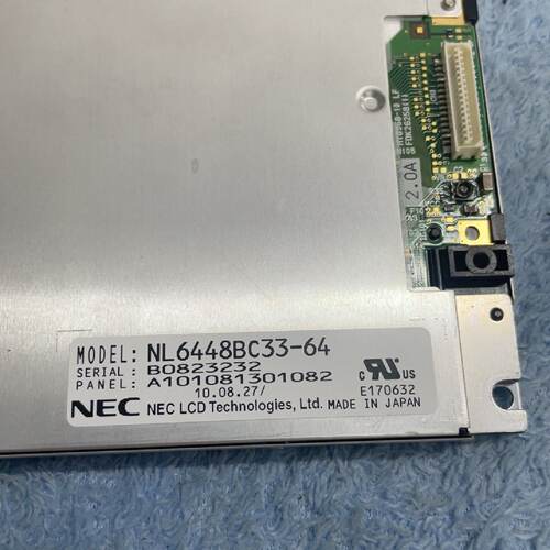 【询价】NEC液晶屏 NL6448BC33-64 工业显示屏、富适用