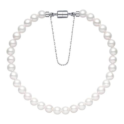 Gloire/古名天然珍珠手链女S925银淡水无核珍珠手链 4-5mmG