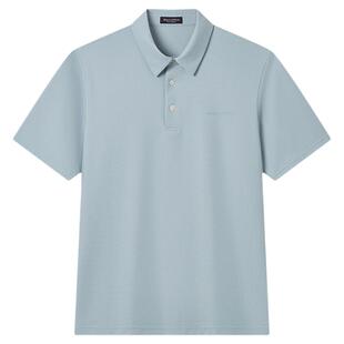 Marc O'Polo/MOP2026夏季新款商务休闲气质蓝色短袖POLO衫男上衣