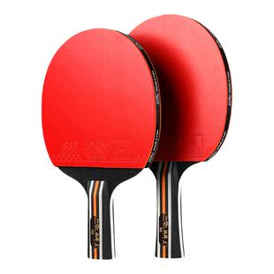 双鱼乒乓球拍套装6星级胶皮中小学生专用正品旗舰店非红双喜球拍