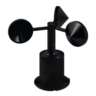 风速风向传感器变送器聚碳风速仪RS485脉冲三杯式检测仪气象监测