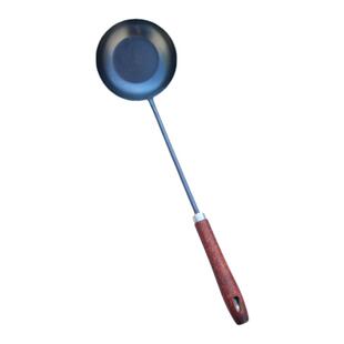 蛋饺专用勺平底不粘锅蛋饺神器章丘老式蛋饺铁勺做蛋饺蛋饺元宝勺