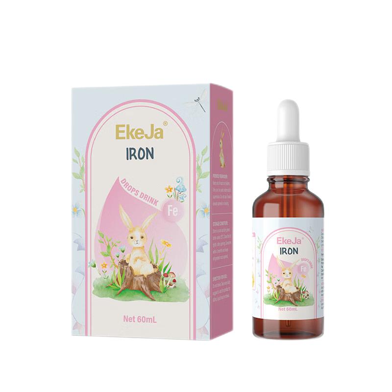 EkeJa伊可佳液体儿童铁滴剂60ml