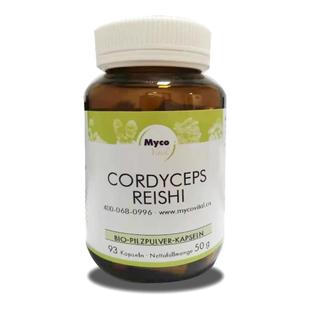 德国MycoVital玫克微朵菌菇粉胶囊自然疗法放化后升白恢复营养品