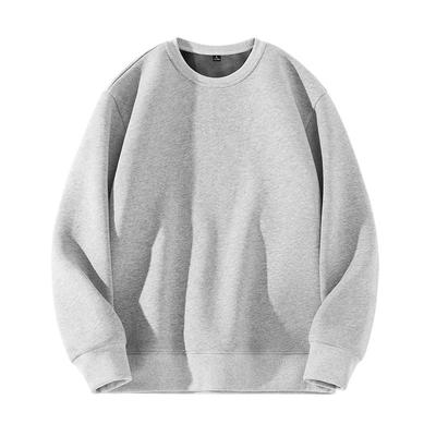 班尼路重磅加绒圆领卫衣男秋冬季