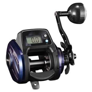伊酷达 赤隼ERF1500二代 数显轮 鼓轮海钓轮船钓轮计数轮鱼线轮