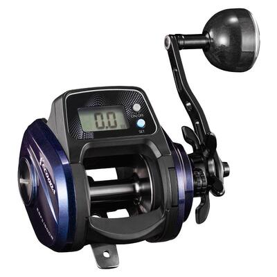 伊酷达 赤隼ERF1500二代 数显轮 鼓轮海钓轮船钓轮计数轮鱼线轮