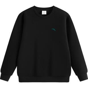 安踏儿童男女童针织套头衫2025年春季舒适百搭中大童运动卫衣