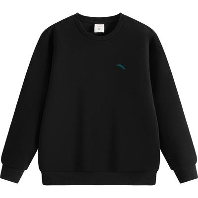 安踏儿童男女童针织套头衫2025年冬季新款舒适百搭中大童运动卫衣