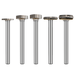 T型钨钢旋转锉直角硬质合金旋转锉钨钢磨头铣刀切槽刀雕刻刀包邮